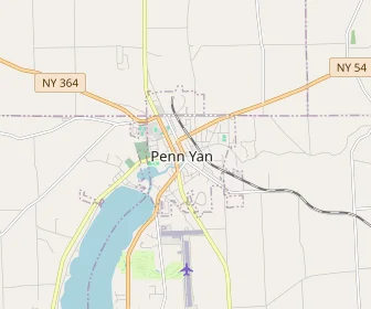 Area schools map